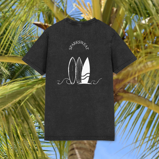 T-Shirt Sparksweat unisexe " Surf Vibes"